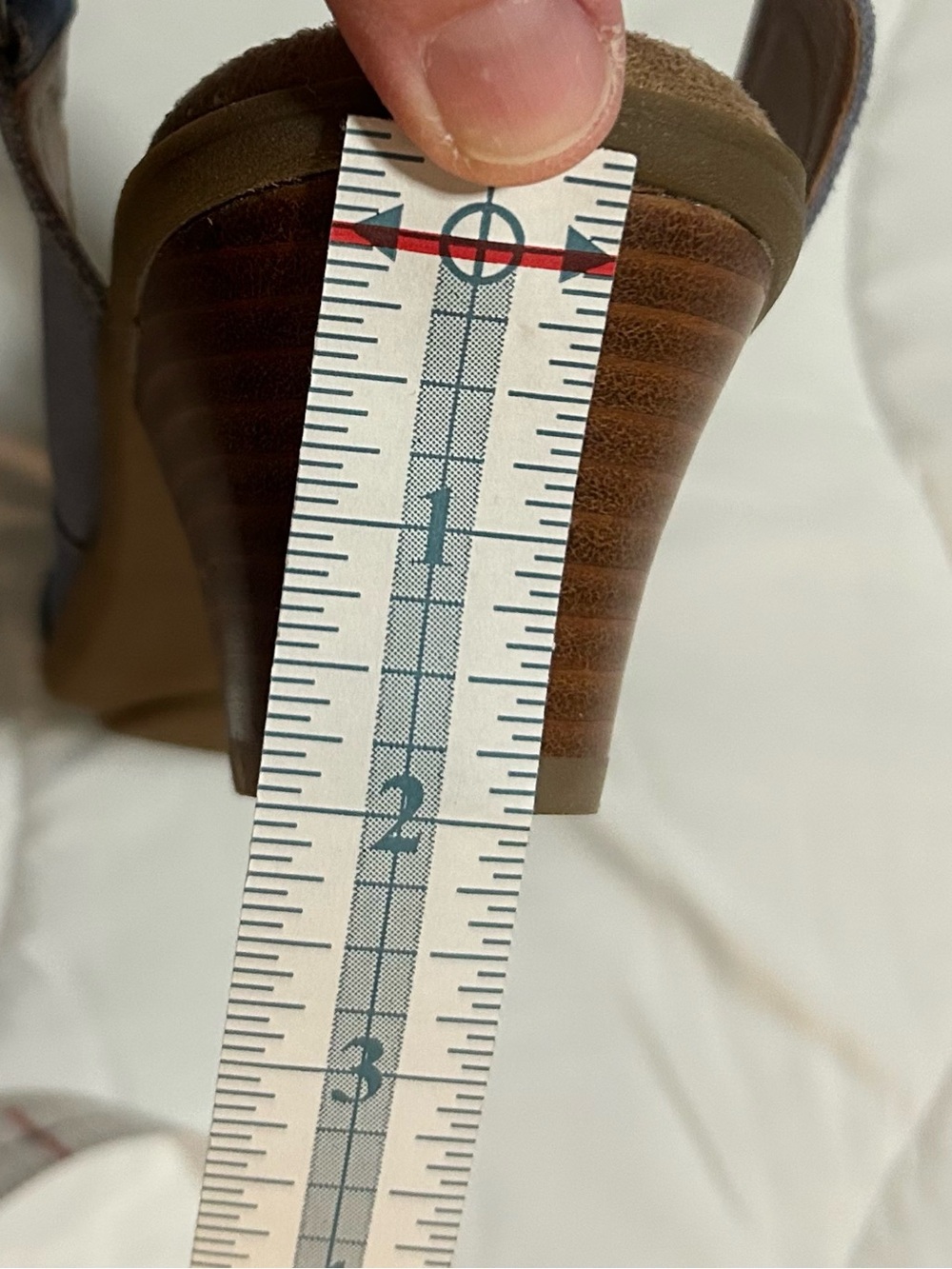 Blue Suede Leather Sandals - Picture 11 of 12